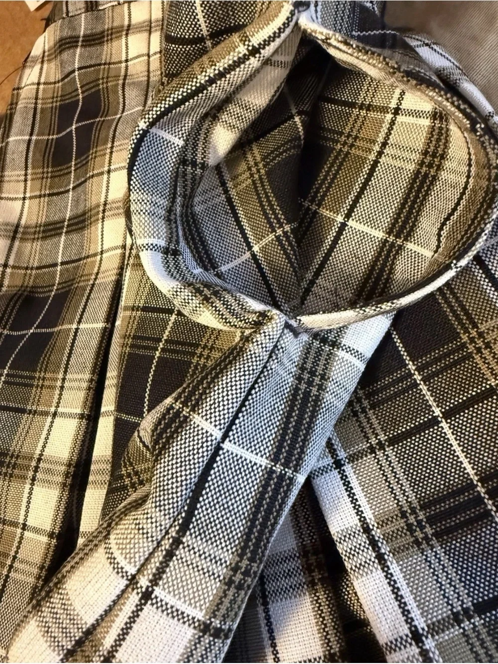 Thommy Hilfiger Dennis Uniform Alexander Plaid Skirt Girls Size 12